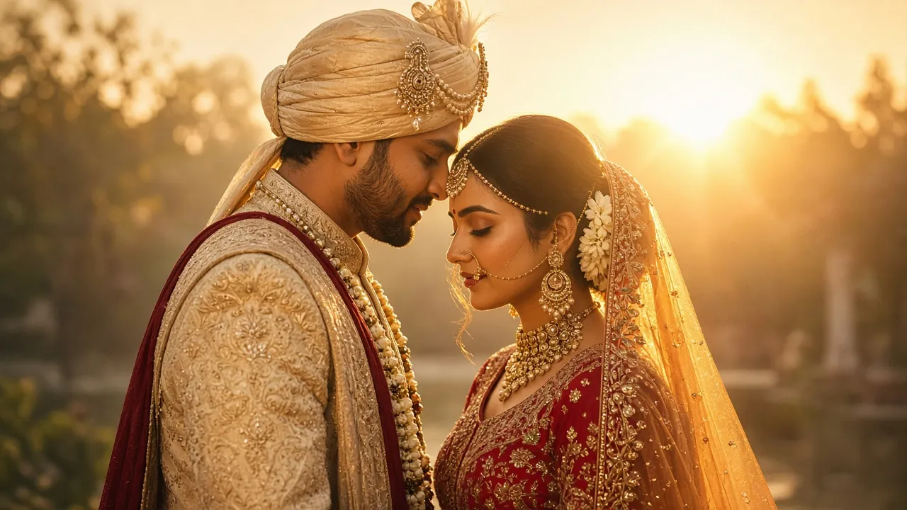 Golden hour couple